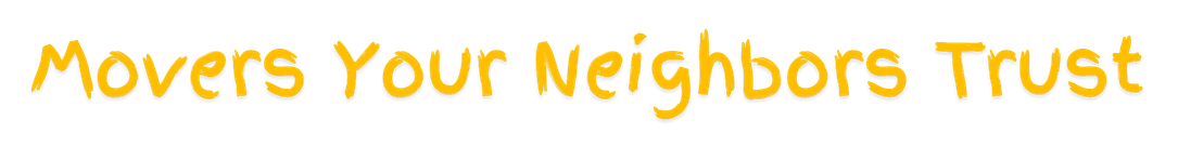 Movers Your Neighbors Trust