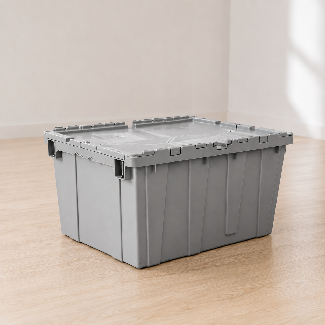 Reusable plastic moving tote
